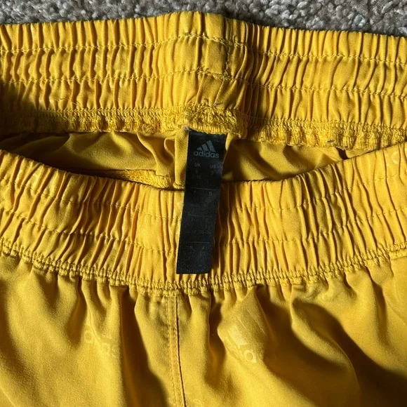 Yellow Adidas Shorts - Picture 4 of 4